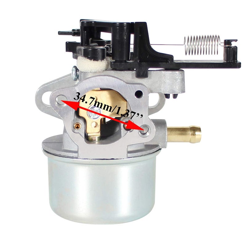 Pro Chaser 591137 Carburetor Compatible with Briggs and Stratton 591597 216852 590780 593380 591137 110P02 110P05 8.75 875 series 190cc Engine Fits Troy-Bilt 020568 020676 8.5 850ex Pressure Washer - Image 3